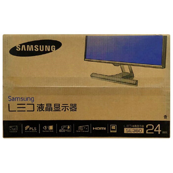 
                                                            三星（SAMSUNG）23.6英寸 臻彩广视角不闪屏 HDMI高清接口 爱眼 液晶电脑显示器（S24E360HL）                