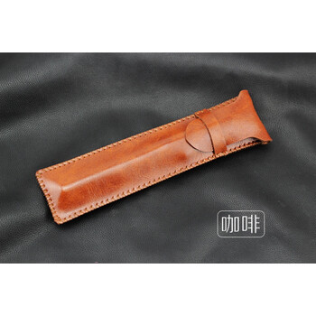 手工笔袋 皮笔套 钢笔皮套 签字书写笔袋 手工皮具多支只装大容量