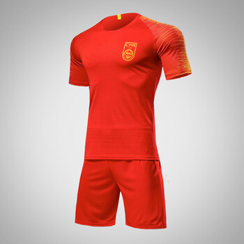 1819中国队球衣 儿童成人短袖队服男足主客场国家队足球服套装定制