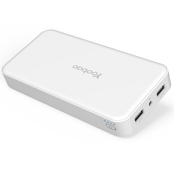 
                                        羽博（ Yoobao）S9大容量充电宝20000毫安移动电源 双输出带LED灯白色 苹果/小米/安卓手机通用                
