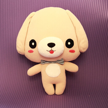 2018新款 手工diy布艺材料包 手工制作 简单缝制 小狗玩偶娃娃 小狗