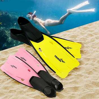 浮潜长脚蹼潜水游泳装备划水省力蛙鞋鸭蹼 f990深蓝xxl(45-46码) 6