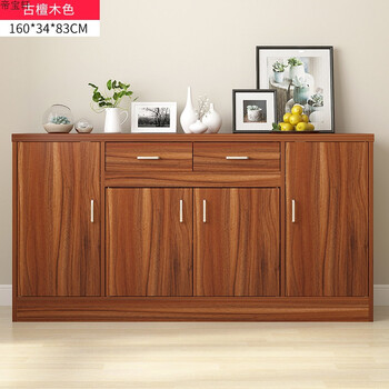 厨房橱柜简易组装经济型餐边柜简约现代边柜客厅收纳柜茶水柜酒柜 a