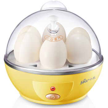 小熊(bear)煮蛋器 单层蒸蛋机自动断电防干烧煮蛋器可煮6个蛋zdq-201