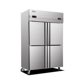 0l4-c立式冰柜商用饭店冰箱双温不锈钢冷藏冷冻柜厨房柜 1000升(1220*