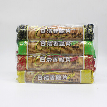 日清(nissin) 日清香脆片(什锦装)饼干芝麻香辣葱香薯片味