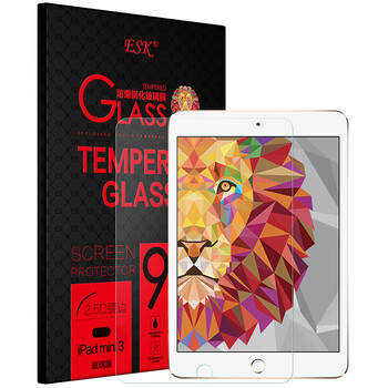 
                                        
                                                                                毕亚兹 苹果iPad Mini2/3/1钢化膜 迷你高清高透玻璃保护贴膜 淡化指纹 弧边 耐磨防刮花 PM12                
