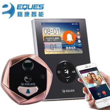 移康智能叮咚mini智能猫眼看家门铃wifi可视门