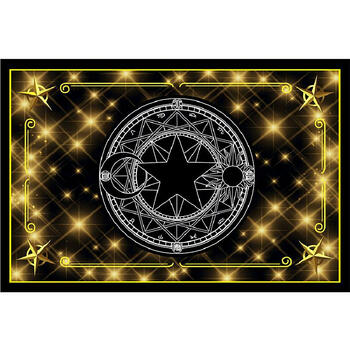 卓比特(zebetter)方形魔法阵印花地毯爬行垫儿童卡通动漫地毯爬行垫