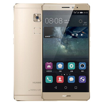 华为 HUAWEI Mate S 双卡双待 手机 极昼金 移动联通双4G高配版(64G ROM)标配