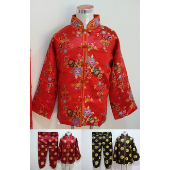 鑫高纯棉花女款寿衣全套七件套装殡葬用品死人丧葬白事老人衣服现代