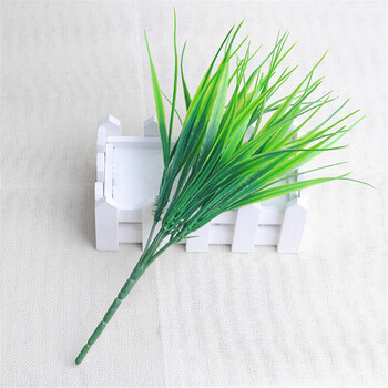 仿真草塑料春草家居田园装饰花绿色植物墙背景墙餐厅隔断小草假花