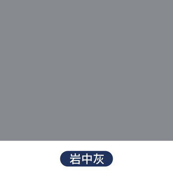 内墙乳胶漆墙漆墙面翻新自刷墙面漆白色彩色油漆室内涂料 岩中灰