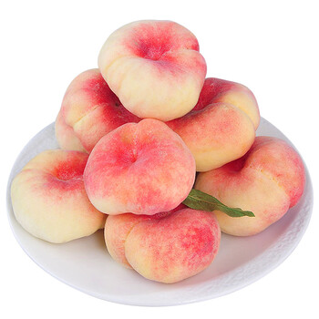 蟠桃扁桃油桃桃子水蜜桃新鲜水果红毛蟠桃约25kg