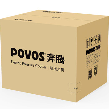 奔腾（POVOS）电压力锅 5升电脑智能预约压力可调电压力煲LN5162（一锅双胆）