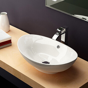 洗手池台盆椭圆形陶瓷小台上盆艺术盆欧式洗漱盆卫生间洗脸盆简易 单