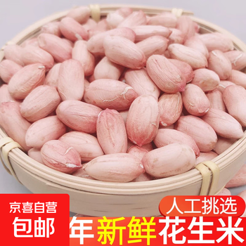 今日必买、有券的上：京喜 白沙农家大颗粒花生米 500g