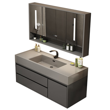 欧帝努浴室柜怎么样（欧帝奴智能洗漱柜80cm洗漱台好不好）