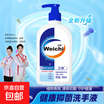 抑菌净护洗手液500ml按压泵头手部清洁滋润持久清香家用商用正品 500ml*1瓶送1个泵头
