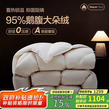 网易严选 鹅绒被羽绒被 450g 200*230cm
