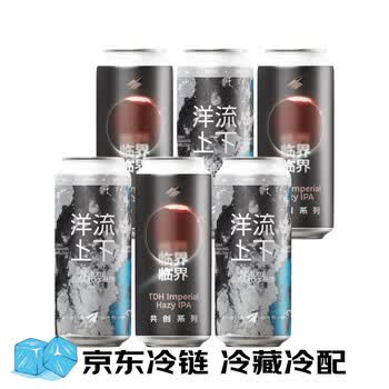 纸飞机酿造TDH帝国浑浊IPA 洋流上下*3罐+临界*3罐 473mL