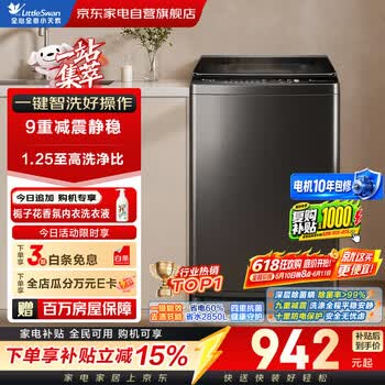 小天鹅洗衣机波轮全自动10公斤家用直驱变频省水省电一级能效抗菌内桶专利免清洗TB100V26DT 价保618