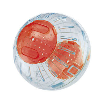 仓鼠球跑球透明健身球球金丝刺猬熊兔子龙猫滚球 红色中号pa 5222