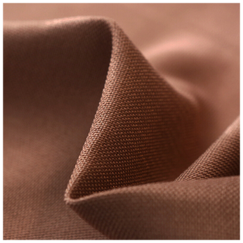 亚麻窗帘定制遮光卧室落地客厅阳台飘窗遮阳撞色棉麻窗帘布料 咖啡色