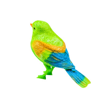 仿真声控会叫小鸟儿童玩具吹哨小鸟声控玩具鸟新奇音乐玩具