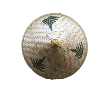 玉米大蒜花生蔬菜水果农家乐饭店庭院田模型装饰品挂串 白色 带叶斗笠