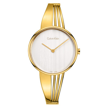 ck女表 drift系列手镯钢带女士手表石英表 k6s2n516金色