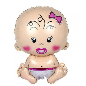 儿童派对装扮生日气球铝膜氦气球玩具 卡通铝箔气球大号飞马气球 女