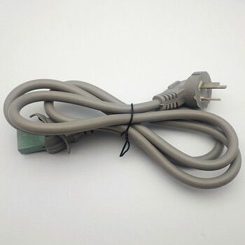 大功率水电饭锅多星锅电火锅电源线 老式电锅一字 三孔平口电线