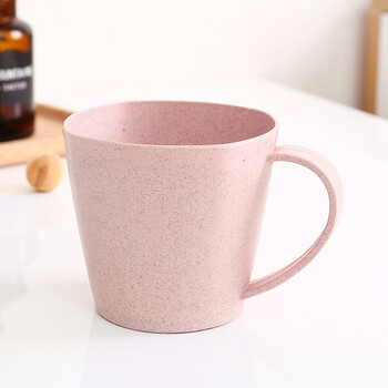 新品创意韩版儿童塑料牙杯情侣刷牙杯漱口牙缸秸秆杯子牙刷杯套装