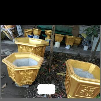 花盆模具盆水泥模具 水性漆水泥制品漆无味防水防腐耐候环保漆彩色漆