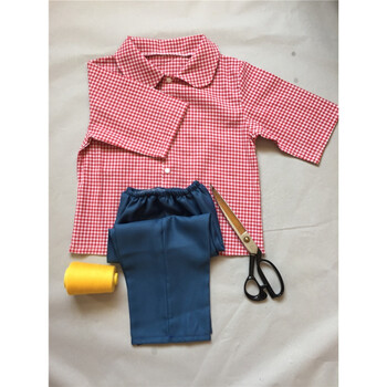 留守儿童舞蹈演出服农村贫困山区遥远的爸妈服装 流动娃表演服 桔红色