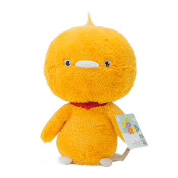 小鸡彩虹(rainbow chicks)公仔小鸡毛绒玩具抱枕情人节礼物送女友布