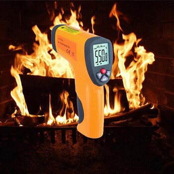 高精度手持测温枪数显温度计 接触测温计 标配