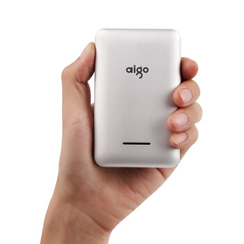 
                                        爱国者（aigo）10000毫安 S3 聚合物便携迷你 移动电源/充电宝 银色                
