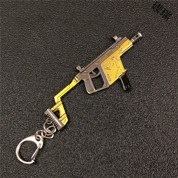 吃鸡周边迷你小号枪98k模型三级头平底锅三级甲三级包钥匙扣挂件 迷你