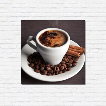 咖啡馆装饰画墙壁画西餐厅挂画奶茶店墙面简约现代宣传海报画创意 23