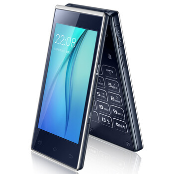 长虹(changhong)a200 全网通手机 智能翻盖手机 双卡双待 天空蓝