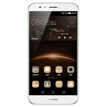 华为 HUAWEI G7 Plus 双卡双待手机 香槟银 移动联通双4G
