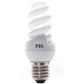 佛山照明(FSL）T3节能灯泡全螺旋8W-E27螺口日光色