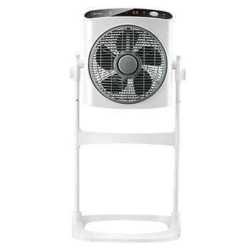 美的(midea)转页扇变频遥控电风扇家用落地可升降鸿运扇定时摇头静音
