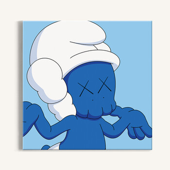 kaws蓝精灵3 120x70厘米 单幅价格,请按颜色分类拍下 20