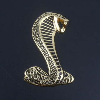 汽车车标金属野马眼镜蛇蝰蛇中网装饰福特福克斯新蒙迪欧改装专用