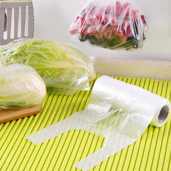 2018新款背心保鲜袋 冰箱保鲜袋蔬菜水果保鲜袋 厨房加厚食品袋 中号