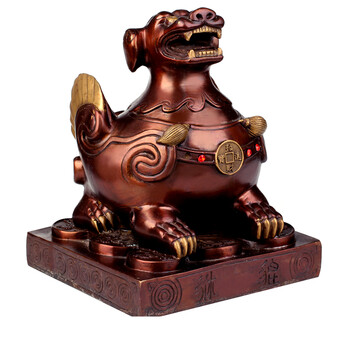 紫铜单角貔貅【图片 价格 品牌 报价】-京东