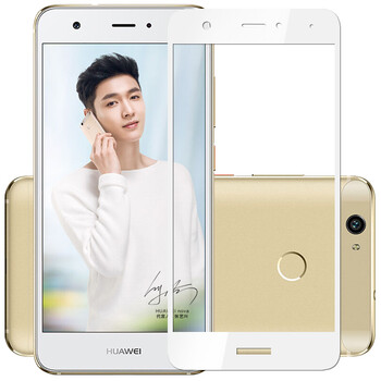 疯壳 华为nova钢化膜CAZ-AL10全屏CAZ-AL00刚化玻璃模TL10防爆手机贴莫 全屏钢化膜-白*1片